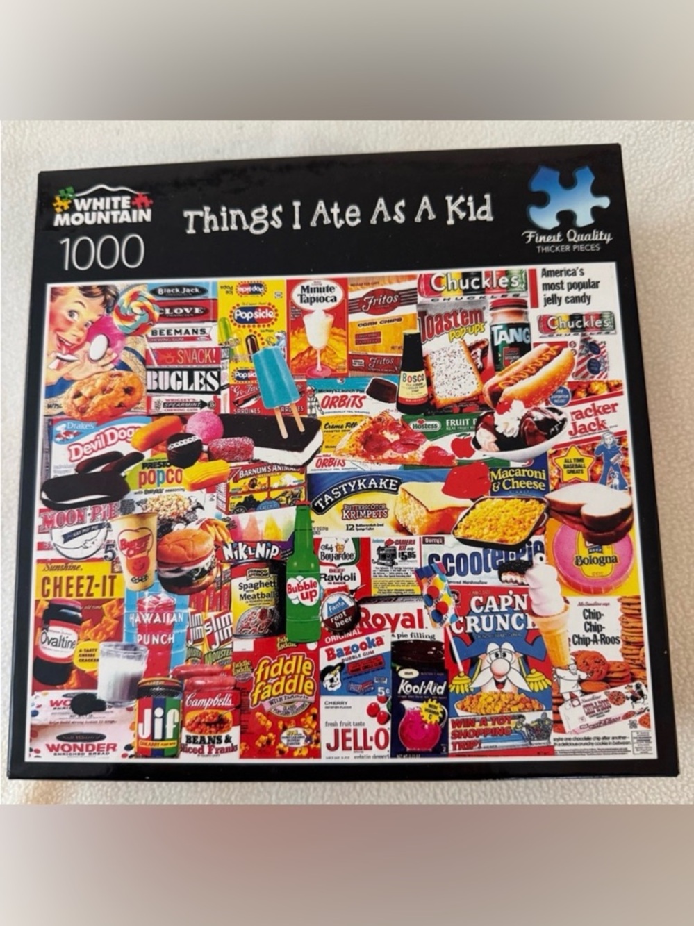 ‘Things I Ate As A Kid’ Foodie 1000pc Puzzle